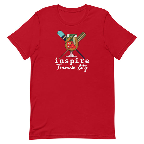 inspire Traverse City Michigan Short-Sleeve Unisex T-Shirt