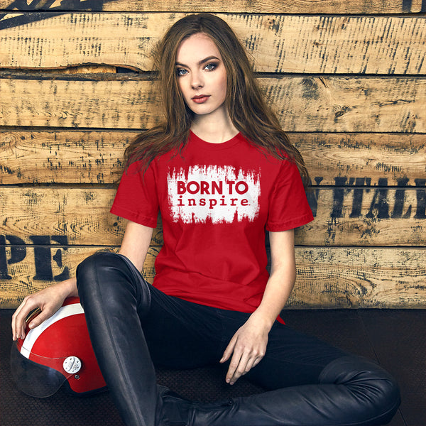 Born to inspire Grunge Short-Sleeve Unisex T-Shirt