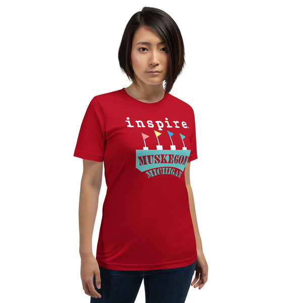inspire Muskegon Unisex t-shirt