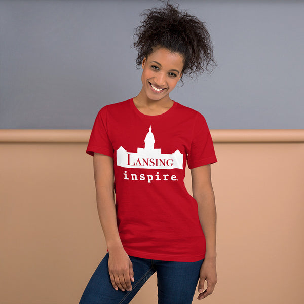inspire Lansing Unisex t-shirt