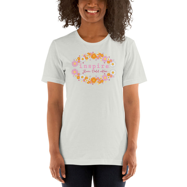 inspire Flower Child Within Short-Sleeve Unisex T-Shirt