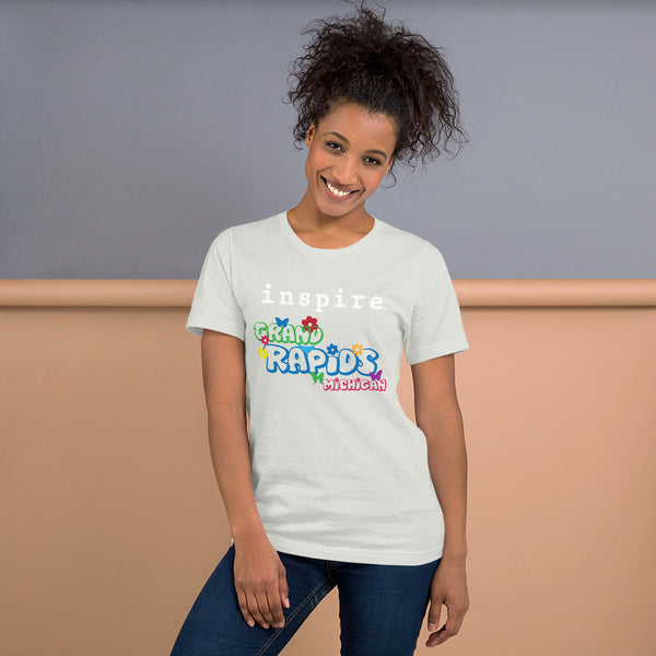 inspire Grand Rapids Colorful Unisex t-shirt