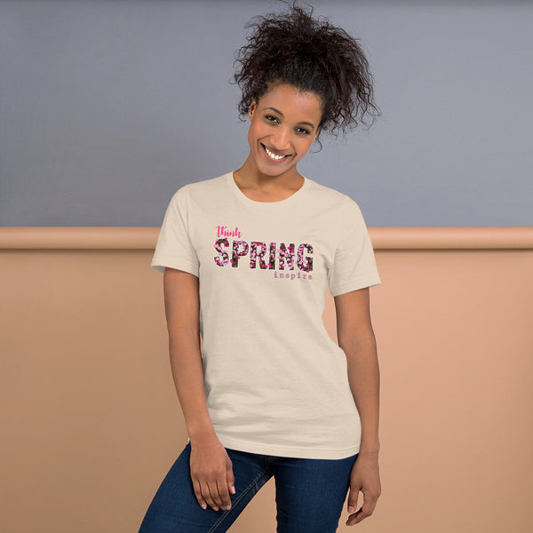inspire Think Spring Short-Sleeve Unisex T-Shirt