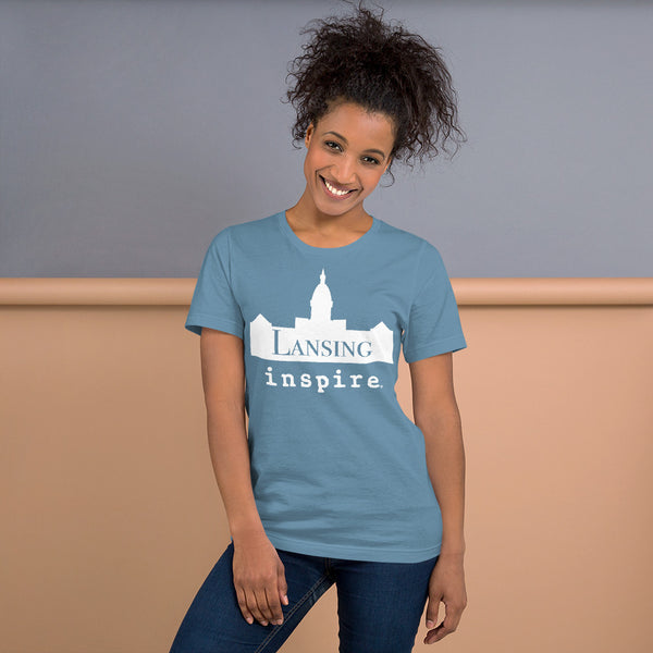 inspire Lansing Unisex t-shirt