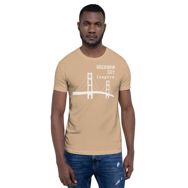 inspire Mackinaw City Unisex t-shirt