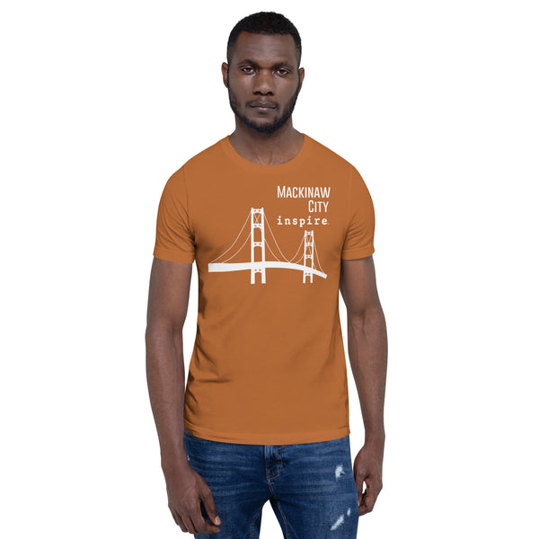 inspire Mackinaw City Unisex t-shirt