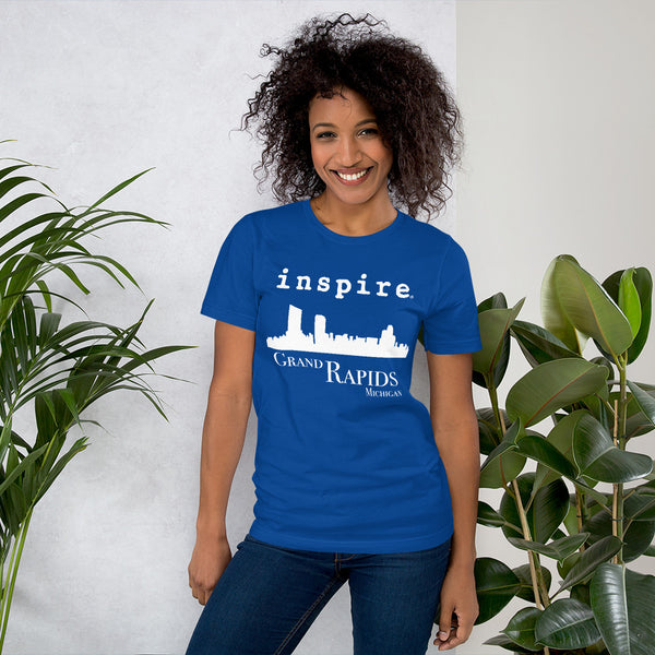 inspire Grand Rapids Skyline Unisex t-shirt
