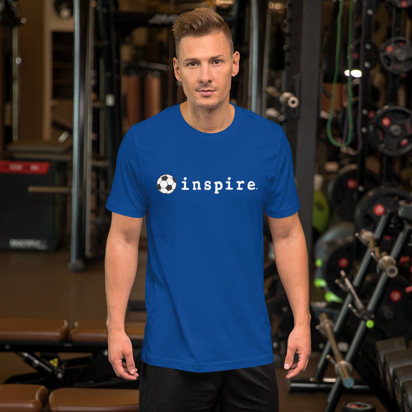 inspire Soccer Ball Unisex t-shirt