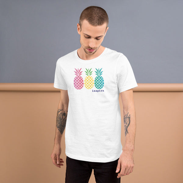 inspire Pineapple Unisex t-shirt