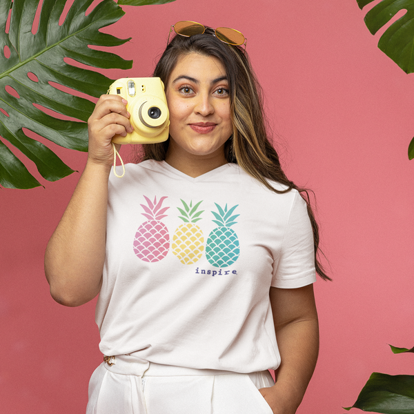 inspire Pineapple Unisex t-shirt