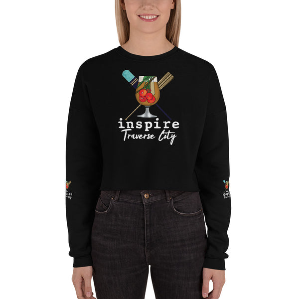inspire Traverse City Crop Sweatshirt
