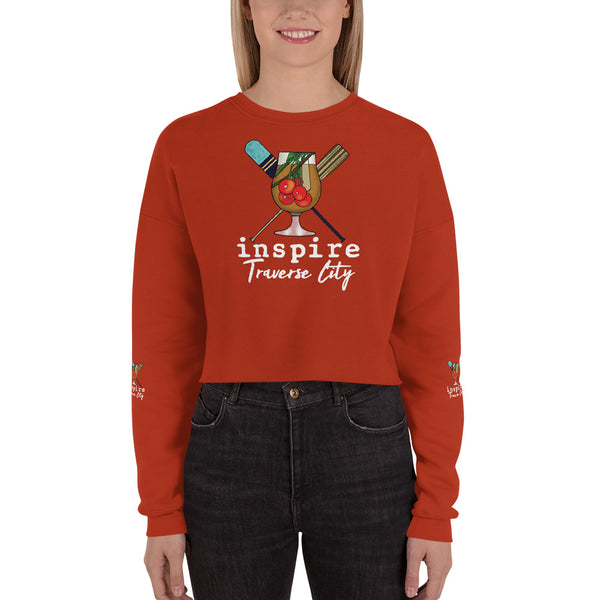 inspire Traverse City Crop Sweatshirt