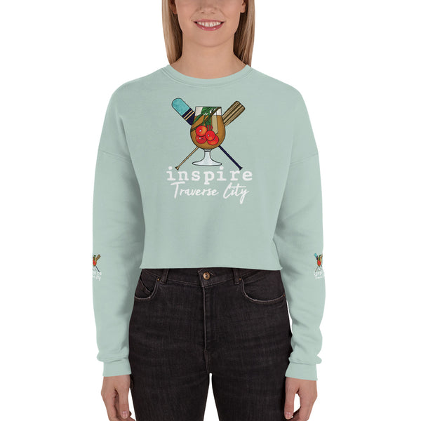 inspire Traverse City Crop Sweatshirt