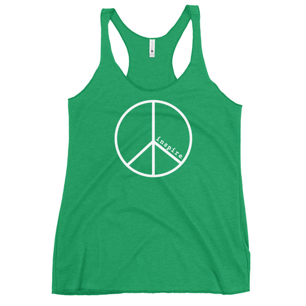 inspire Peace Women's Racerback Tank