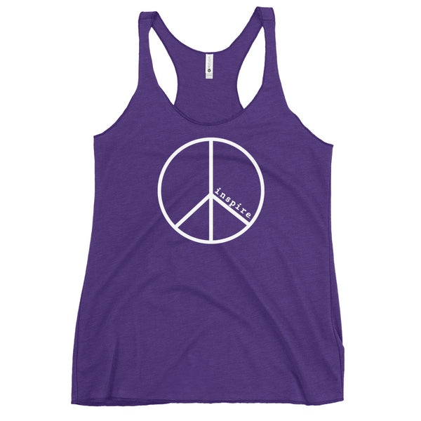 inspire Peace Women's Racerback Tank