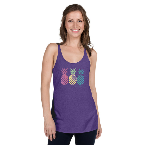 inspire Pineapple Women's Racerback Tank