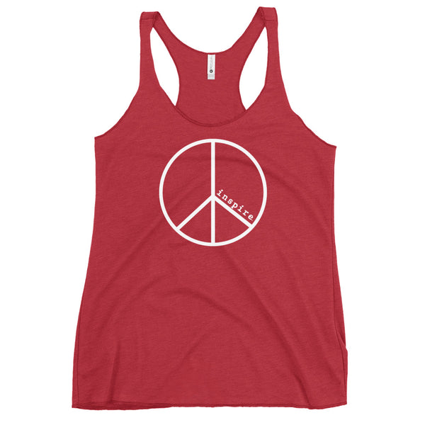 inspire Peace Women's Racerback Tank
