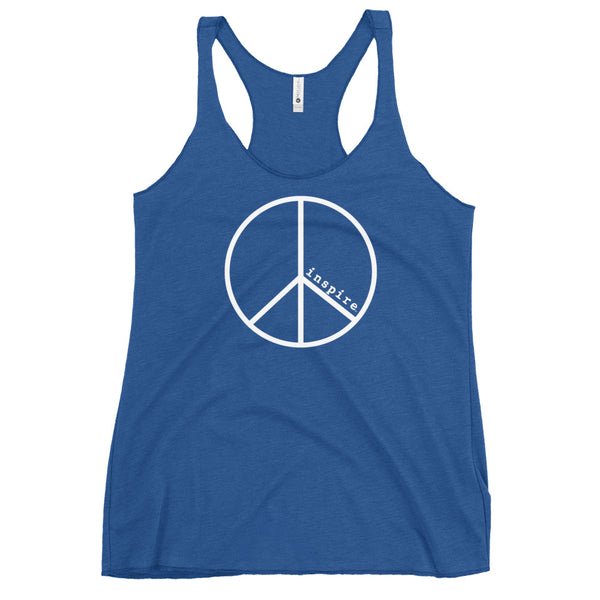 inspire Peace Women's Racerback Tank