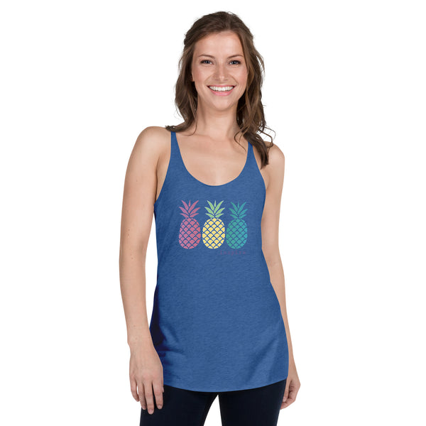 inspire Pineapple Women's Racerback Tank