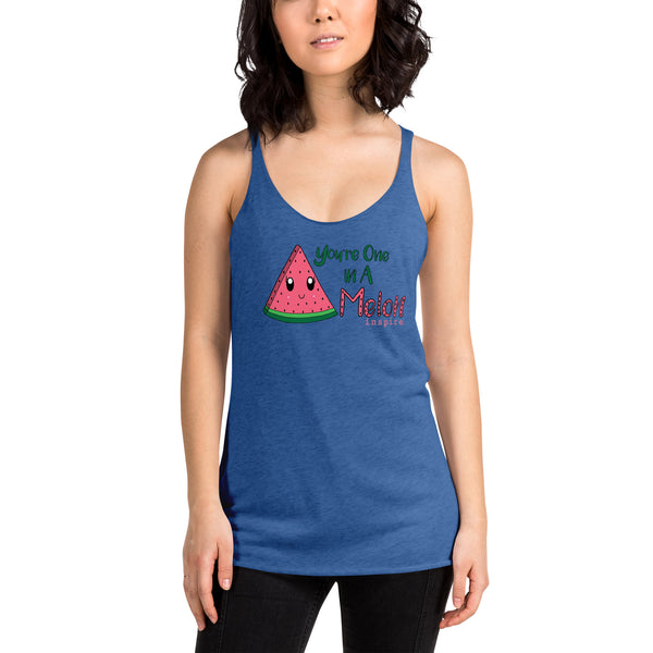 inspire You're One in A Melon Women's Racerback Tank