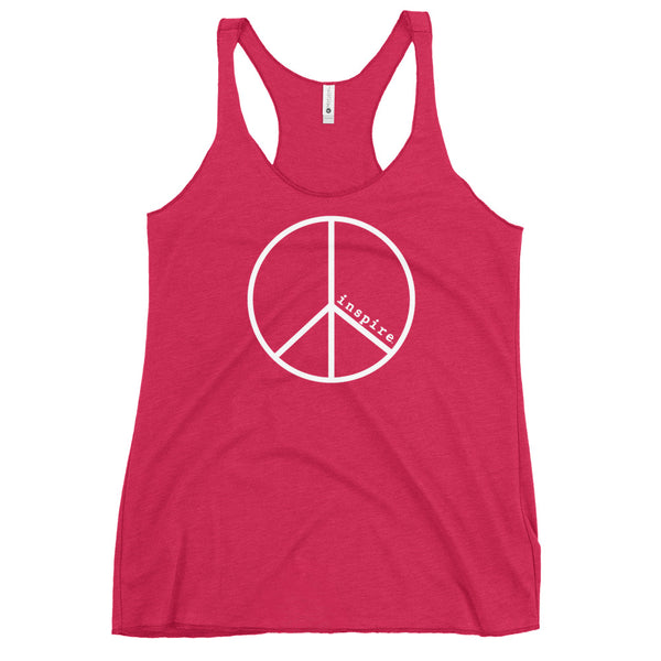 inspire Peace Women's Racerback Tank