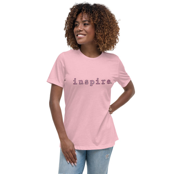 inspire Breast Cancer Awareness Women's Relaxed T-Shirt