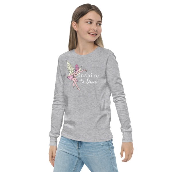 inspire Dance Fairy Youth Long Sleeve Tee