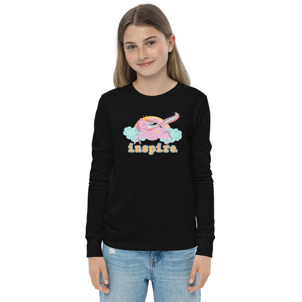 inspire Unicorn Youth Long Sleeve T-Shirt