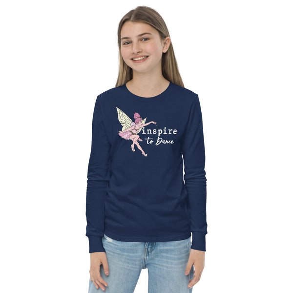 inspire Dance Fairy Youth Long Sleeve Tee