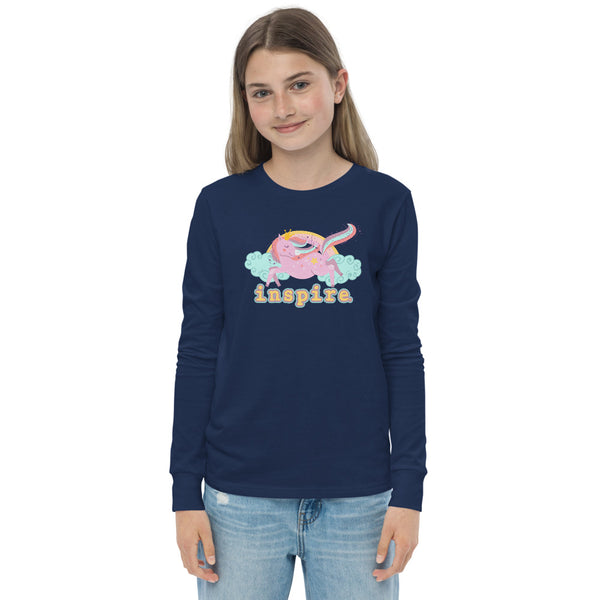 inspire Unicorn Youth Long Sleeve T-Shirt