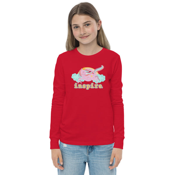 inspire Unicorn Youth Long Sleeve T-Shirt