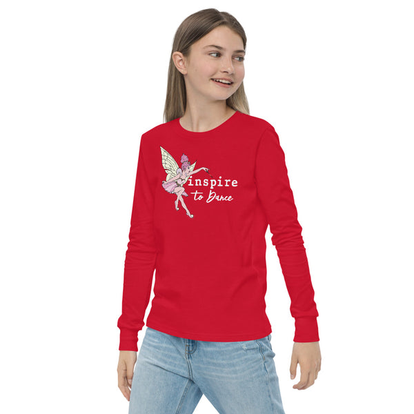 inspire Dance Fairy Youth Long Sleeve Tee