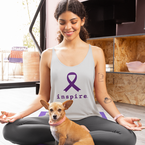 inspire Alzheimer's Awareness Women's Racerback Tank