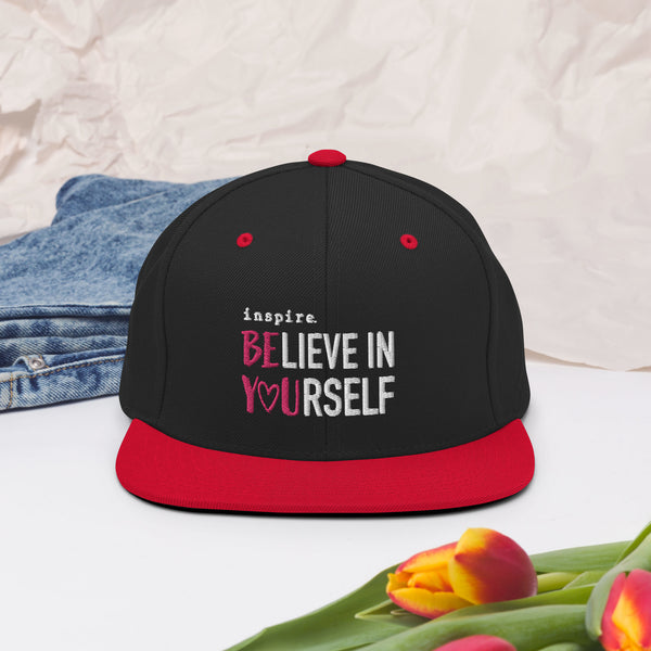 inspire Believe in Yourself Snapback Hat