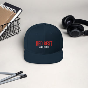 Bed Rest and Chill Snapback Hat