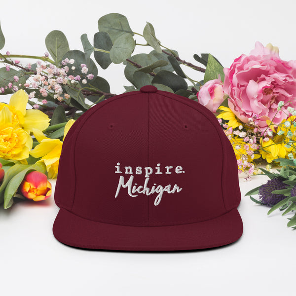 inspire Michigan Snapback Hat