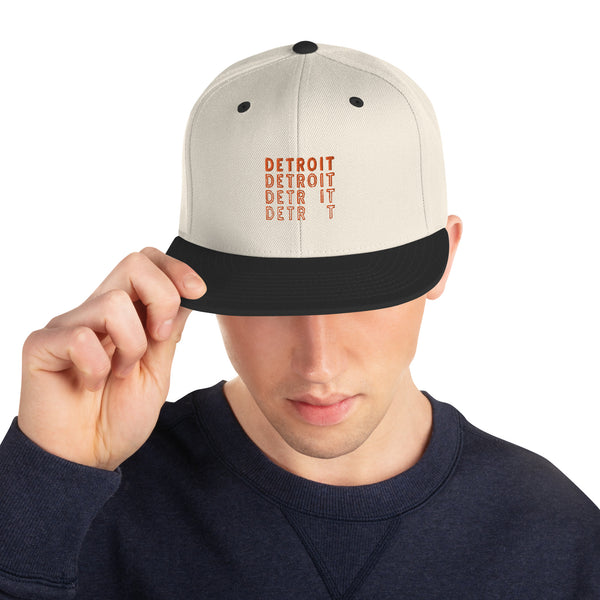 Detroit Fade Snapback Hat