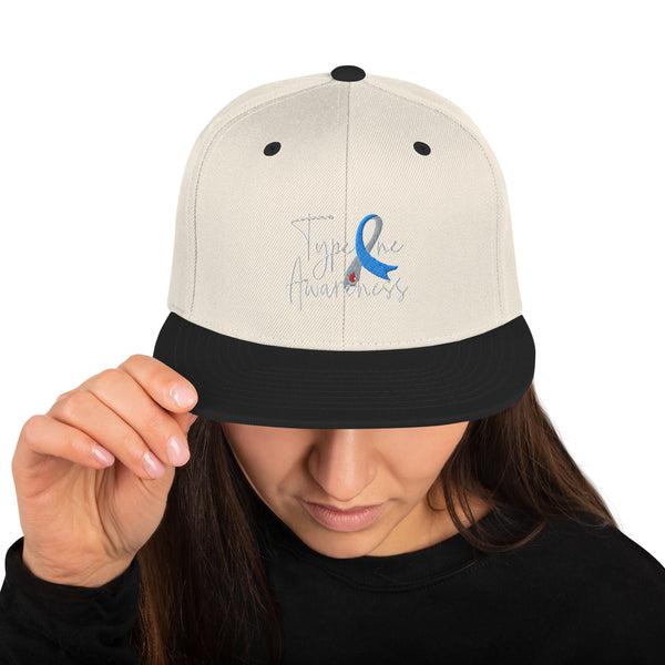 Type 1 Awareness Snapback Hat