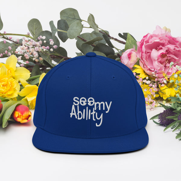 See My Ability Snapback Hat