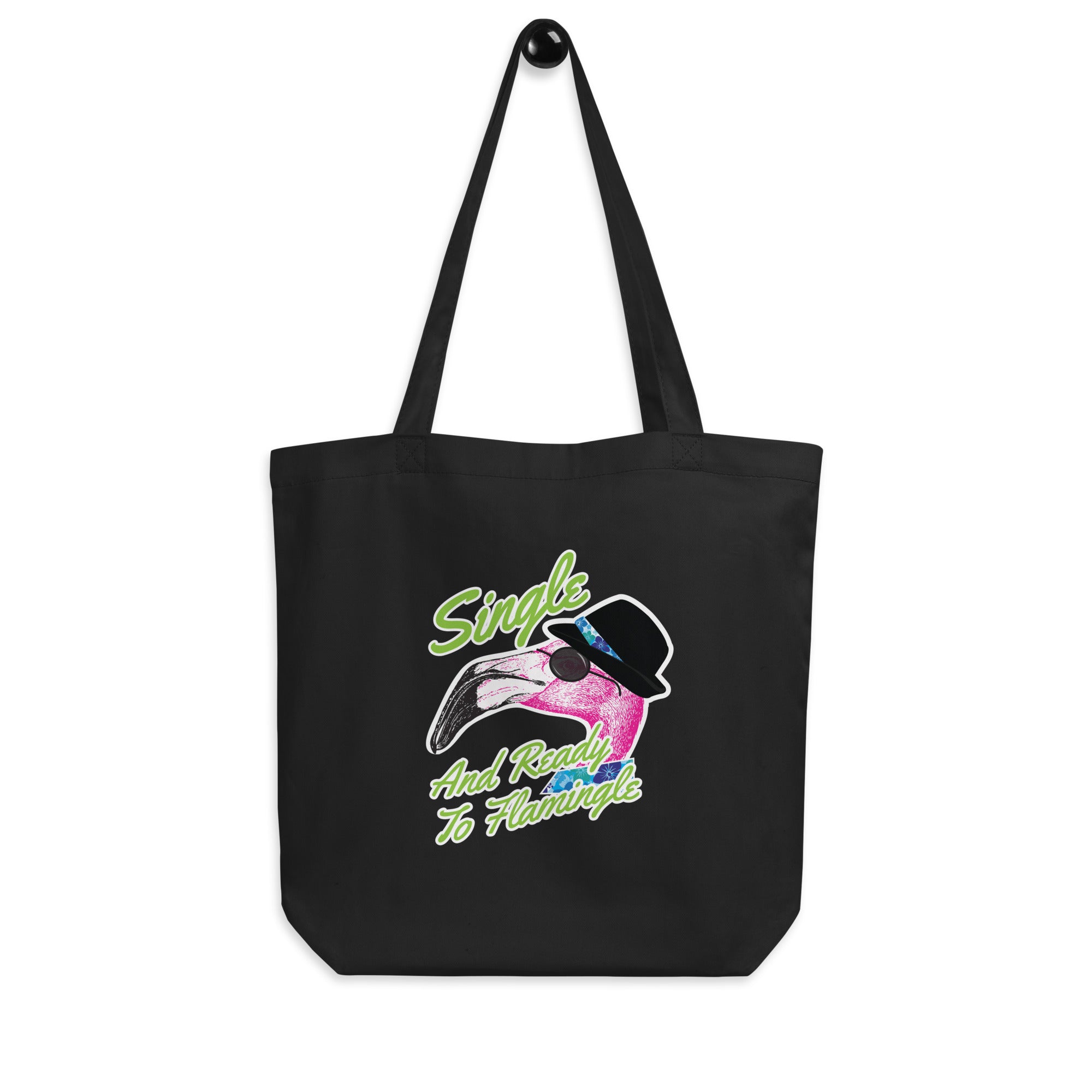 Single and Ready to Flamingle Eco Tote Bag