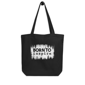 Born To inspire Grunge Eco Tote Bag