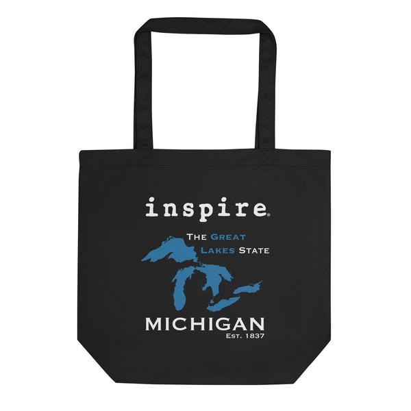 inspire The Great Lakes State Eco Tote Bag