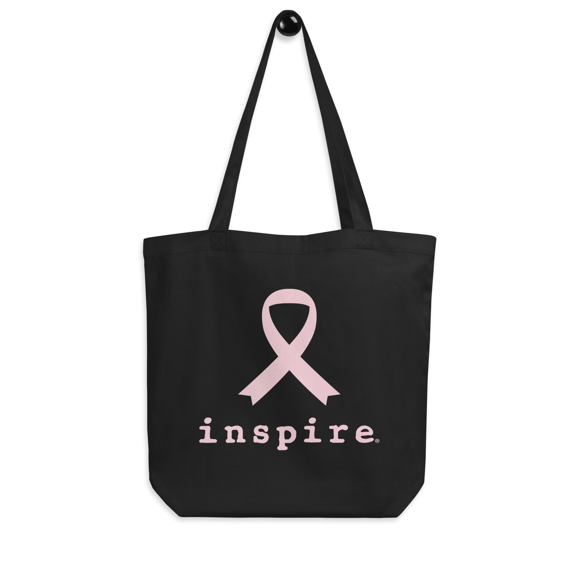 inspire Breast Cancer Ribbon Eco Tote Bag