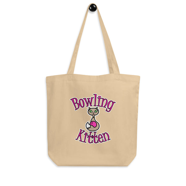 Bowling Kitten Eco Tote Bag