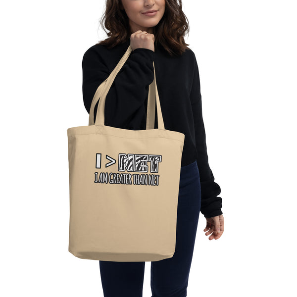 I Am Greater Than NET Eco Tote Bag