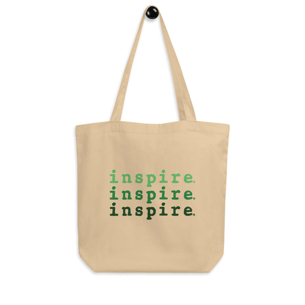 inspire Tri Green Eco Tote Bag