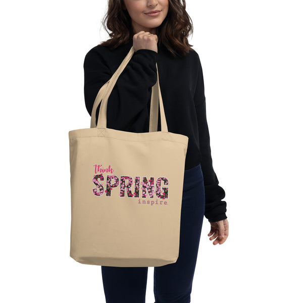 inspire Think Spring Eco Tote Bag