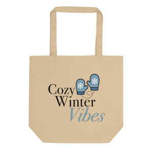inspire Cozy Winter Vibes Eco Tote Bag