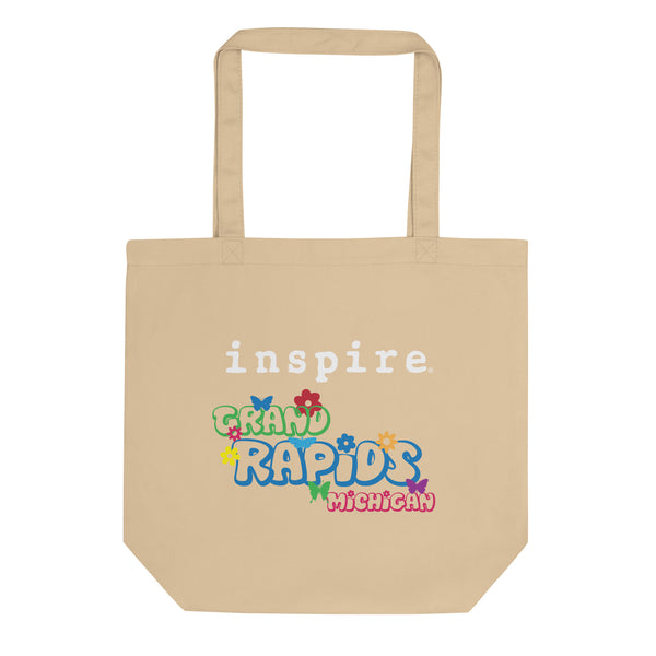 inspire Grand Rapids Colorful Eco Tote Bag