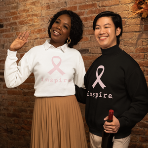 inspire Breast Cancer Ribbon Unisex Sweatshirt
